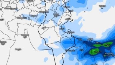 الرصد الجوي: ظهور سحب ركامية مع إمكانية نزول أمطار رعدية في الساعات القادمة تشمل 3 ولايات